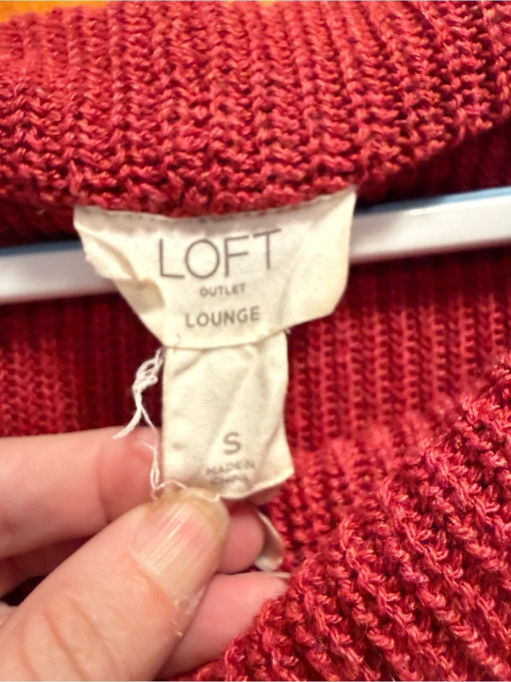 LOFT sleeveless knit